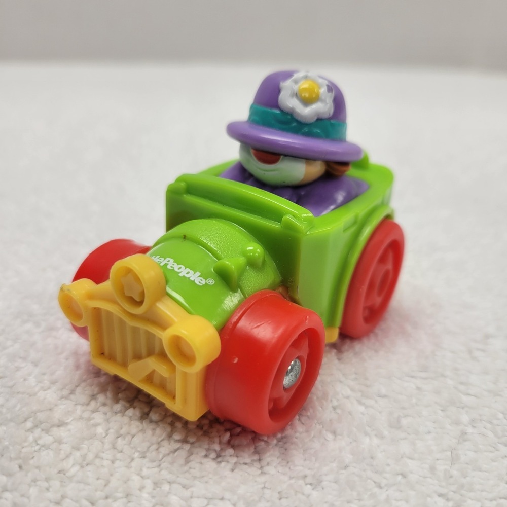 Fisher-Price Little People Wheelies Clown Car in green